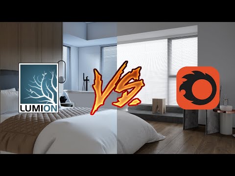 Lumion 11 vs Corona-Renderer 6 Render Comparison, Which one is better and faster?