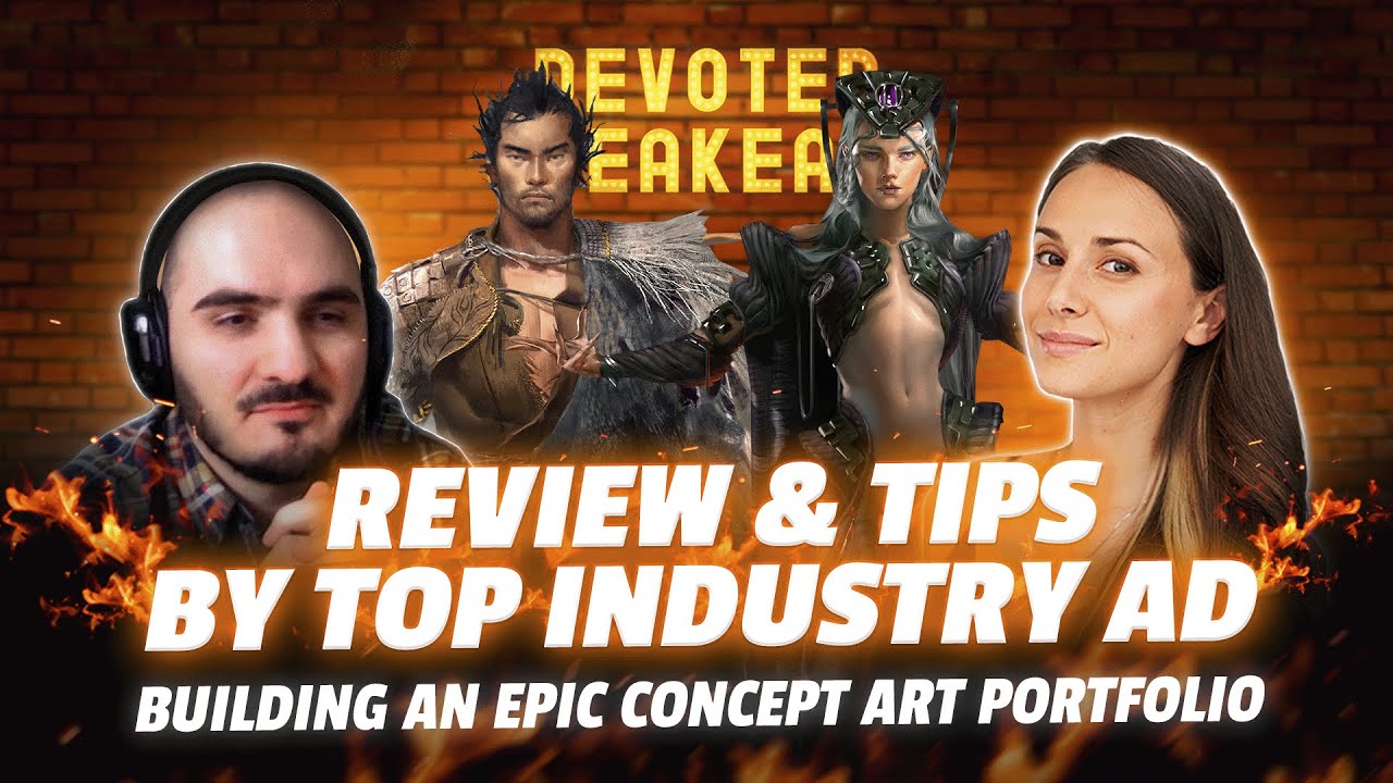 Building an epic Concept Art Portfolio: Review & Tips by top industry AD | E11 with @Horia Dociu