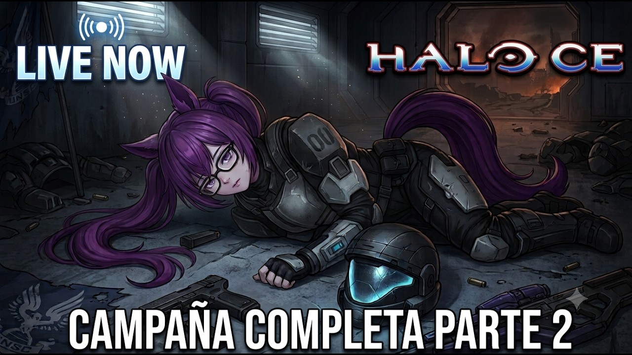🔴 NO PODEMOS PERDER ESTA GUERRA | Halo CE Campaña #2 #gaming  #vtuber #streamer #halo