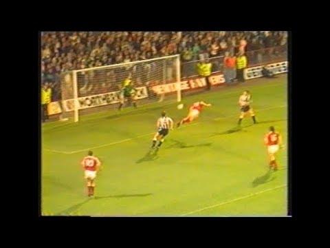Middlesbrough v Newcastle 1990/91 - RC -  25/09 (2-0) plus interviews with Bjorn Kristensen