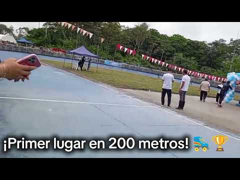🥇🏆 ¡PRIMER LUGAR EN 200 METROS! 🛼🔥 en San Miguel, Putumayo.