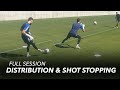 4 Distribution & Shot Stopping Exercises | Goalkeeper Training