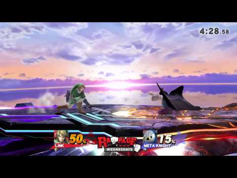 Rampage Wed. SSB4 Wii U 12/10/14 - (Losers) Green vs Kismet