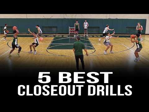 5 Best Basketball Closeout Drills V1 | Top Drills For Elite Individual Defense