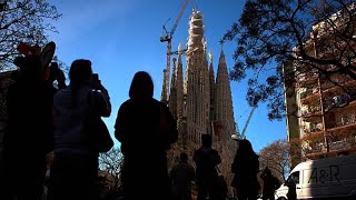 La Sagrada Familia alcanza su altura máxima después de más de un siglo