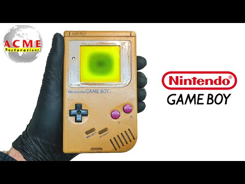 Restoration of a Broken Nintendo Gameboy