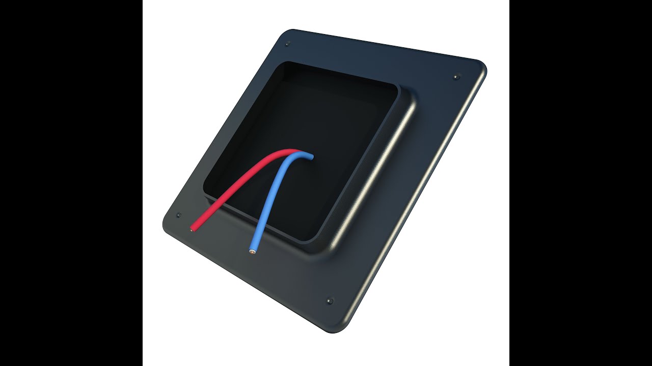 Energy Accessories- Air conditioning cable and pipe terminal Pitched roof