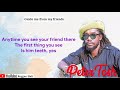 Peter Tosh - Guide me from my friends lyrics video