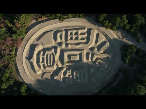 銭形砂絵 空撮比較｜砂ざらえ前後の美しさ【琴弾公園・観音寺】