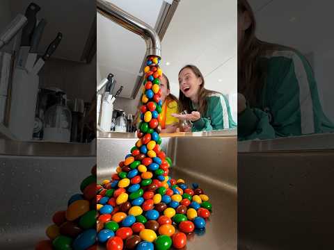 Tap From Which Colorful Sweets Flow #shorts