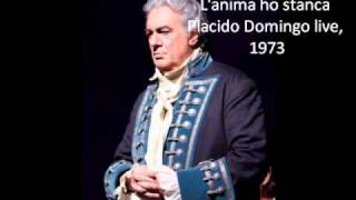 Placido Domingo - L'anima ho stanca (Adriana Lecouvrer) - live 1973