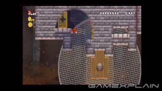 New Super Mario Bros. Wii Level 5 Castle 2 Star Coins