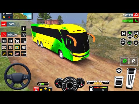 Best Bus Games 2026 - Real Coach Bus Realistic Offroad Driving Video Game - Android GamePlay