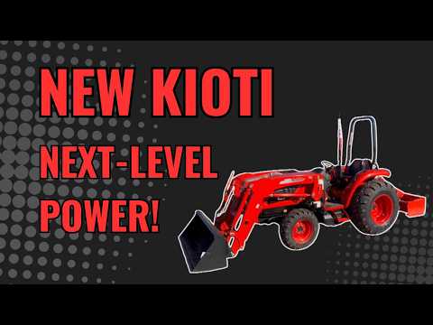New Kioti NS Tractor