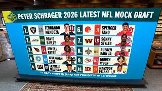 Peter Schrager's NFL Mock Draft 👉 Who will fall 📉 Who will will rise! 📈 | Get Up YouTube Exclusive