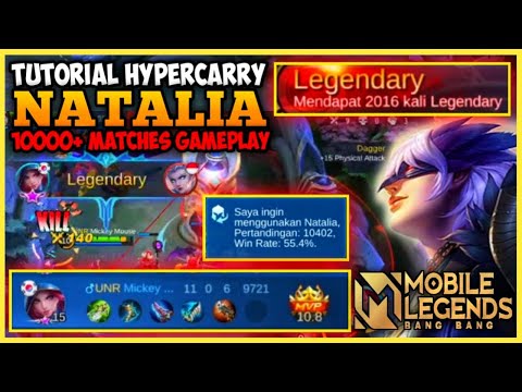 TOP 1 NATALIA GAMEPLAY EPISODE 66 - TOP 1 GLOBAL NATALIA BUILD - MOBILE LEGENDS
