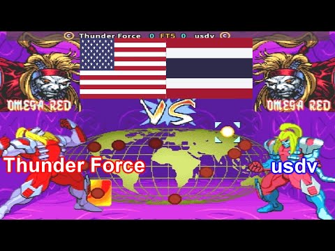 X-Men: Children of the Atom - Thunder Force vs usdv FT5