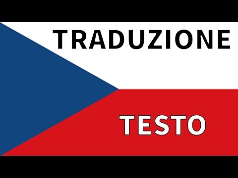 Inno REPUBBLICA CECA TRADUZIONE + TESTO Italiano   Kde domov můj