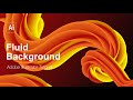 Fluid Abstract Background Adobe Illustrator Tutorial
