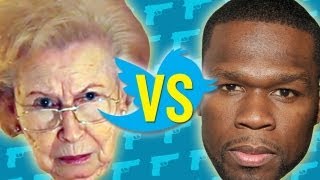 You kiss Grandpa with that mouth, Grandma? (See also: Grandma reads Kanye's tweets.)