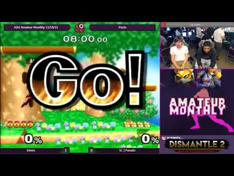 Intern (Sheik) vs SC | Pseudo (Fox) - ASH Amateur Monthly #2 Melee Pools