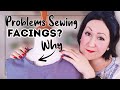 PROBLEMS SEWING FACINGS? The 3 main reasons your facings look terrible and how to fix it!