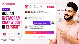 How to Add an Instagram Chat Widget in Elfsight (2026)