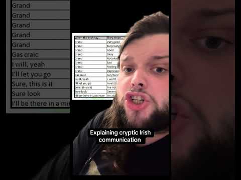 Irish slang 101