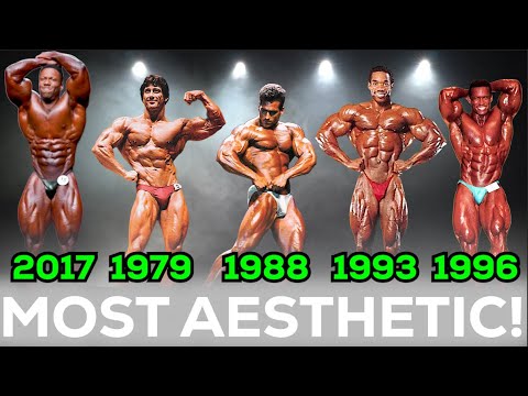 The Most Aesthetic Physiques in Bodybuilding History...