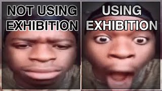 POGGING WHILE USING EXHIBITION CLIENT