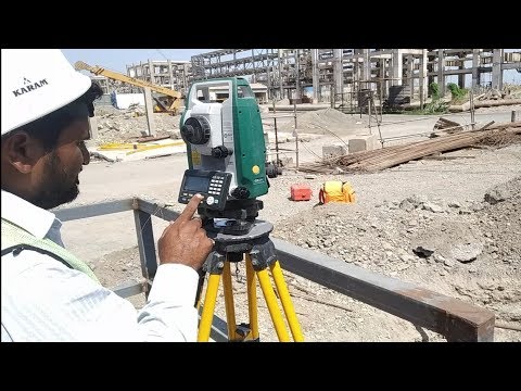 Total Station Basics, Column Marking with TS and Resection