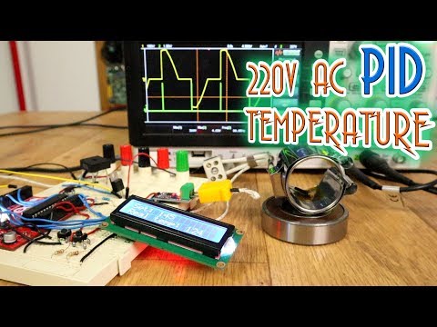 Controllo PID e TRIAC della temperatura del riscaldatore AC 220V