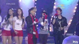 SHINee, SNSD &amp; F(x) - Gee &amp; Jingle Bell Rock (Christmas Special)