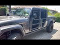 Quadratec Tube Doors - Real Review for Jeep Wrangler JL JLU and Jeep Gladiator JT
