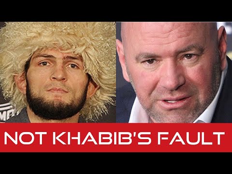 Dana White: It Wasn't Khabib's Fault  (UFC 249)