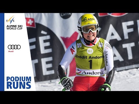 Tamara Tippler | Ladies' Super-G | Soldeu | Finals | 2nd place | FIS Alpine