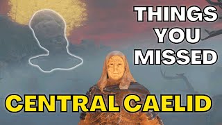 The Top Things You Missed In CENTRAL CAELID! [probably] - Elden Ring Tutorial/Guide/Walkthrough