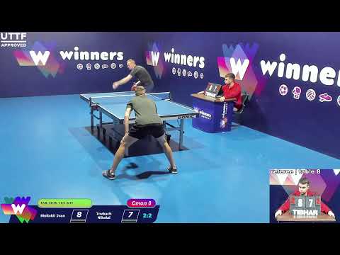 Sinitskii Ivan - Tovkach Nikolai WINners CUP Table Tennis 8 17.12.2020 09:15
