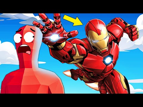 I UPGRADE This Wobbler Into IRON MAN! - TABS Unit Creator