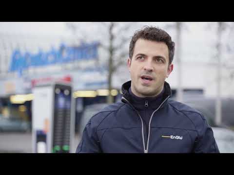 EnBW Schnellladepark in Karlsruhe