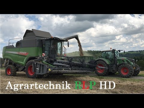 Fendt 5275 C Pl / Mähdrescher / Sommergerste / Fendt 724 Vario