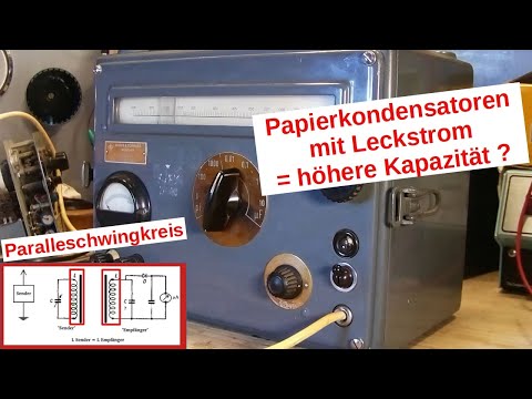 [168] Mail In3 - Old paper capacitors, Karu510 capacitance meter vs. Philips GM measuring bridge.