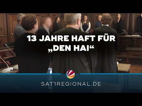 Urteil gefallen: Drogenboss „Der Hai“ muss 13 Jahre in Haft