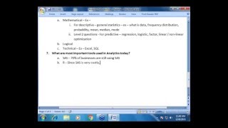 Webinar Analytics for Beginners and Intro to Retail Analytics