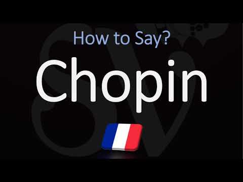 How to Pronounce Chopin? (CORRECTLY) French & English Pronunciation