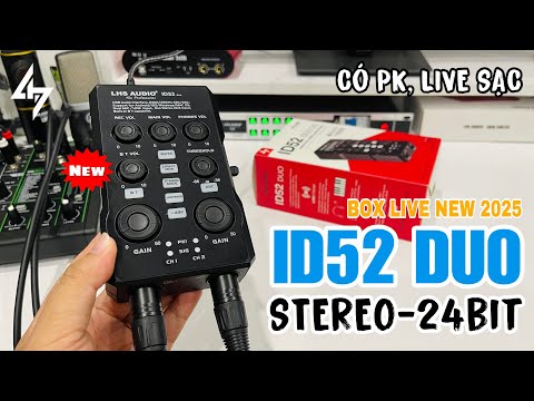 HƯỚNG DẪN BOX LIVE ID52