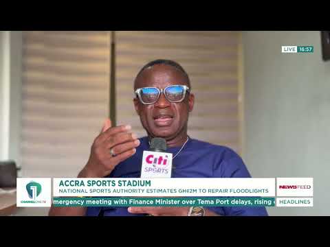 NSA Cannot Guarantee Accra Stadium Floodlights Will Be Fixed Before November