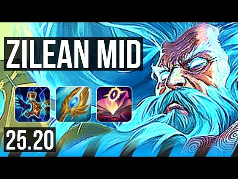 ZILEAN vs SYLAS (MID) | 2/0/20 | EUW Master | 25.20