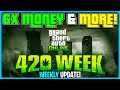 GTA 5 Online Weekly Update 6X Money 420 Week More