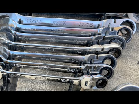 Icon tools flex head ratchet wrench real world review